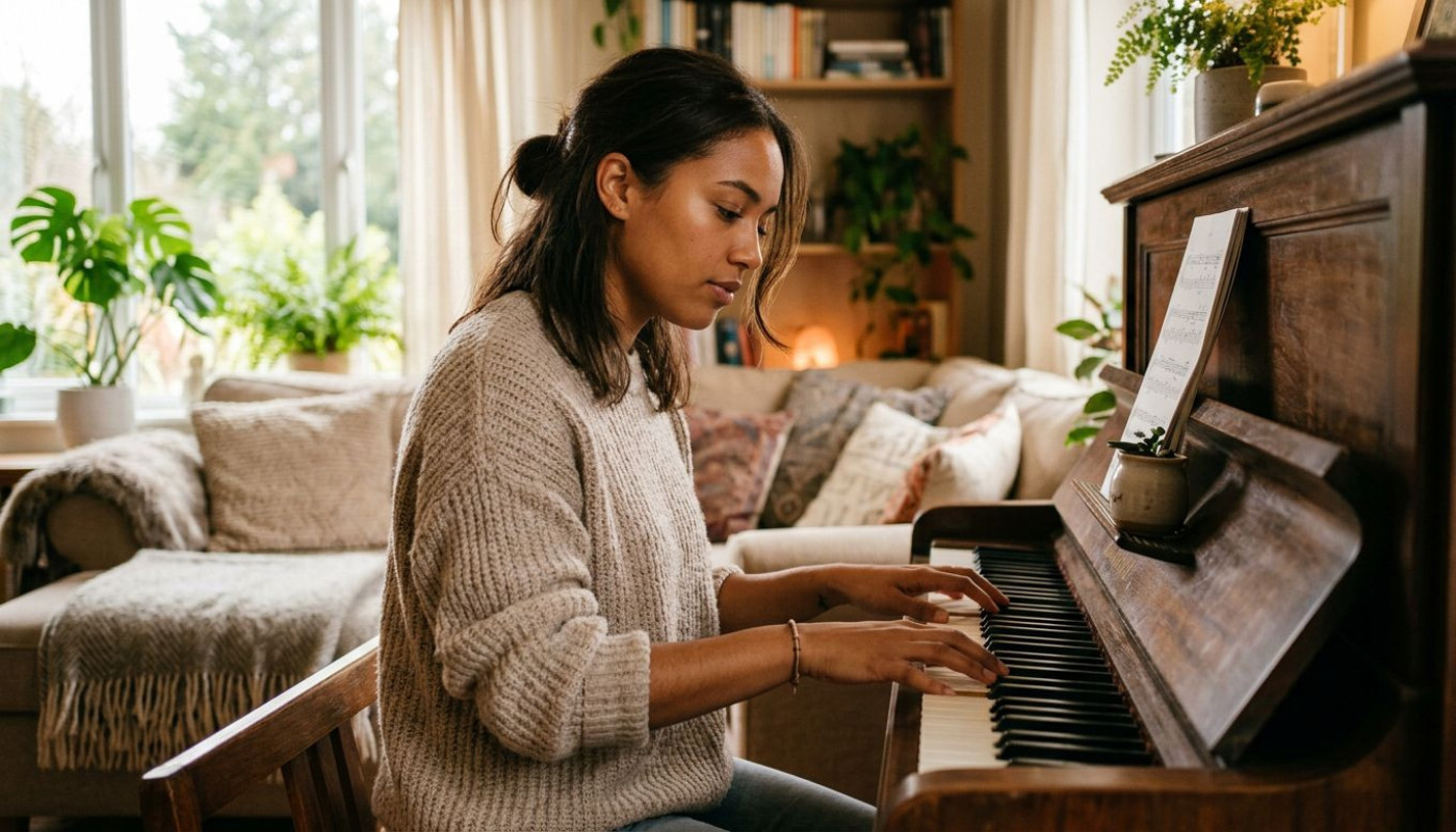 Quand l’erreur devient apprentissage : apprendre le piano sans peur